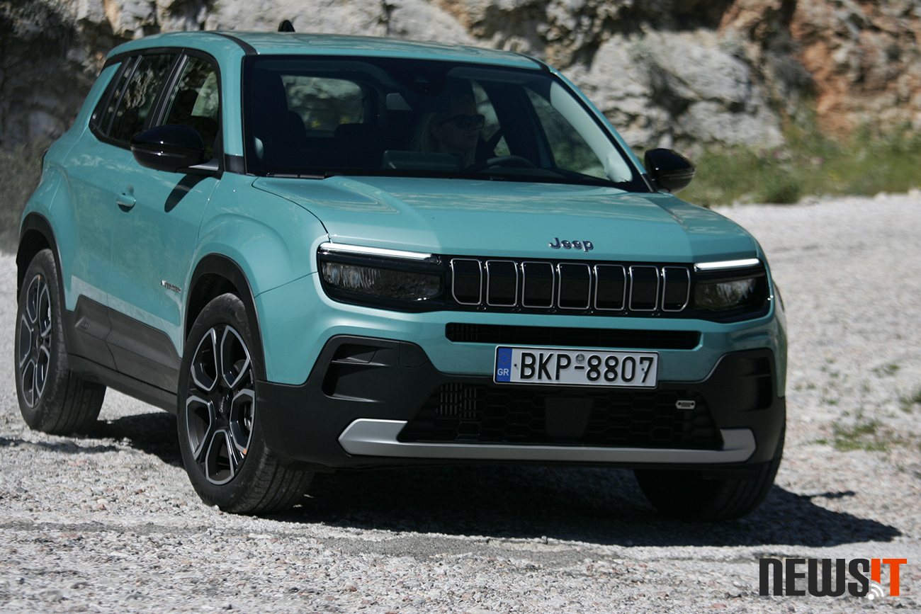 Jeep Avenger 1.2T 100PS: Το θερμικό Avenger σε πάει παντού!