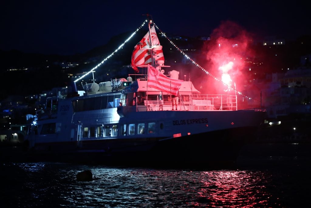 Στη Μύκονο οι ευρωκούπες του Ολυμπιακού