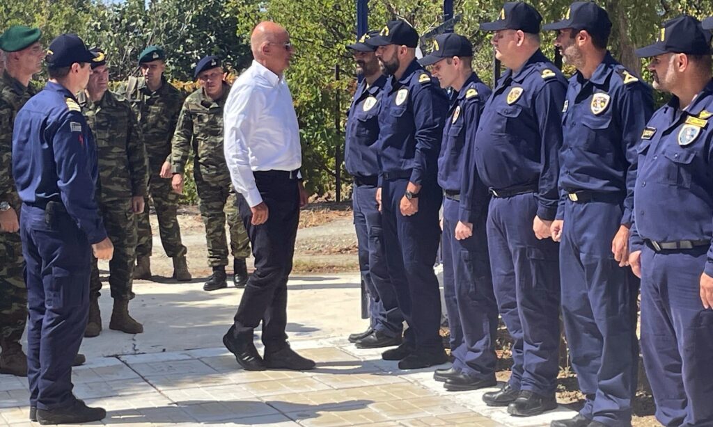 Ν. Δένδιας από Αλεξανδρούπολη: Ύψιστη προτεραιότητα η αμυντική θωράκιση του Έβρου και της Θράκης