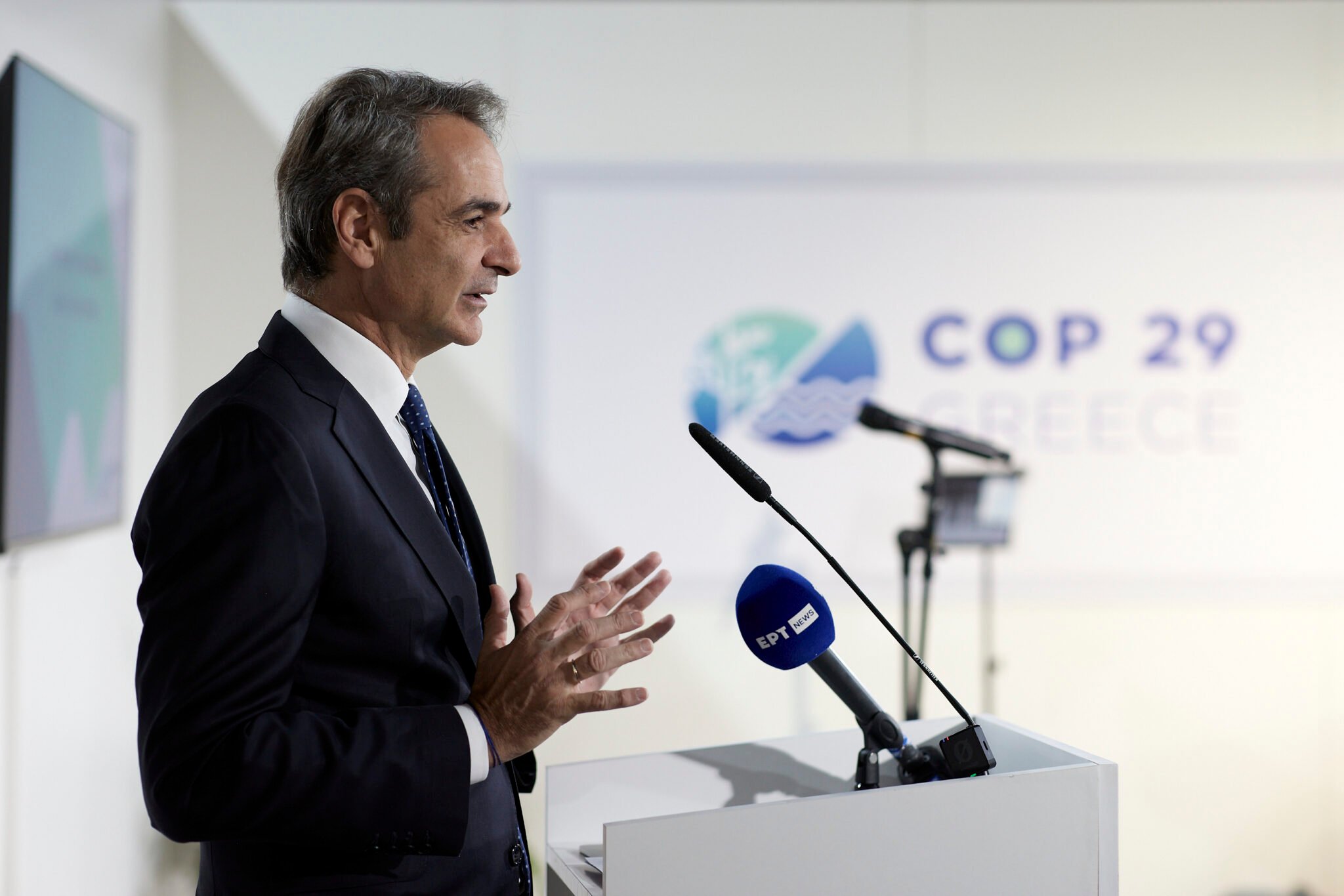 Μηνύματα Μητσοτάκη στην COP 29: Η Ελλάδα πρωτοπόρος της πράσινης μετάβασης – Όσα συζητήθηκαν στο τετ α τετ με τον Αλίγιεφ