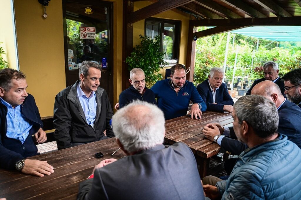 Κ. Μητσοτάκης από Καπανδρίτι: Προσωπικά πιστεύω πολύ στις δυνατότητες που έχουμε να βελτιώσουμε την παραγωγικότητα του πρωτογενούς τομέα