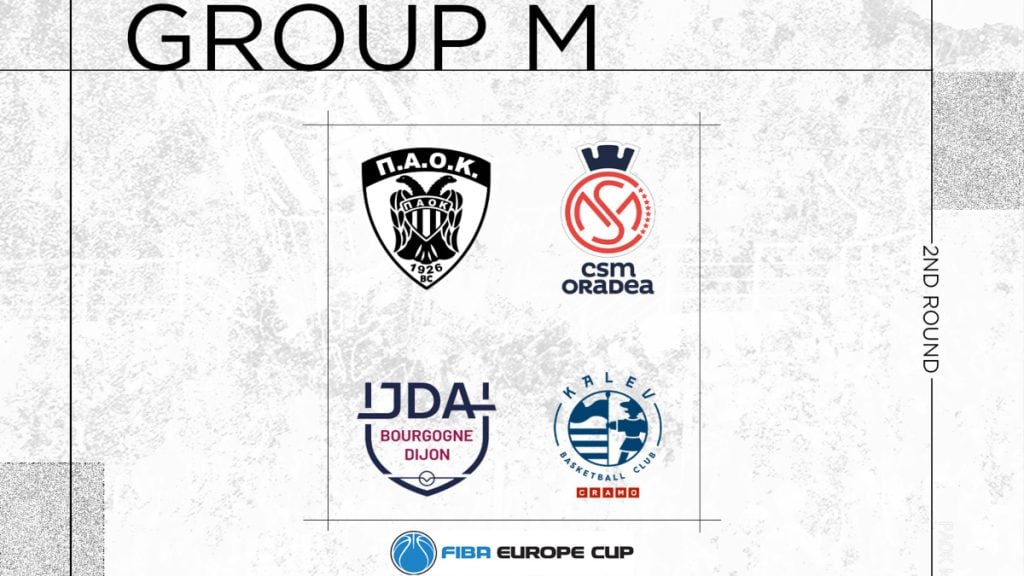 Ο όμιλος και το πρόγραμμα του ΠΑΟΚ στο FIBA Europe Cup