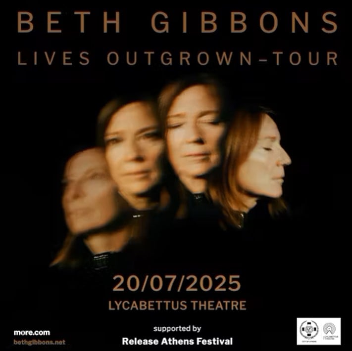 Release Athens 2025: Beth Gibbons στο Θέατρο Λυκαβηττού