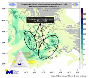 Χάρτης του Meteo