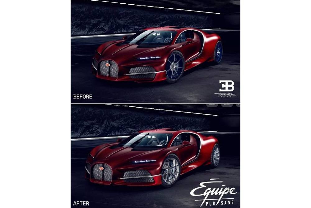 Φουλ της εξάτμισης η νέα Bugatti Tourbillon Pur Sang